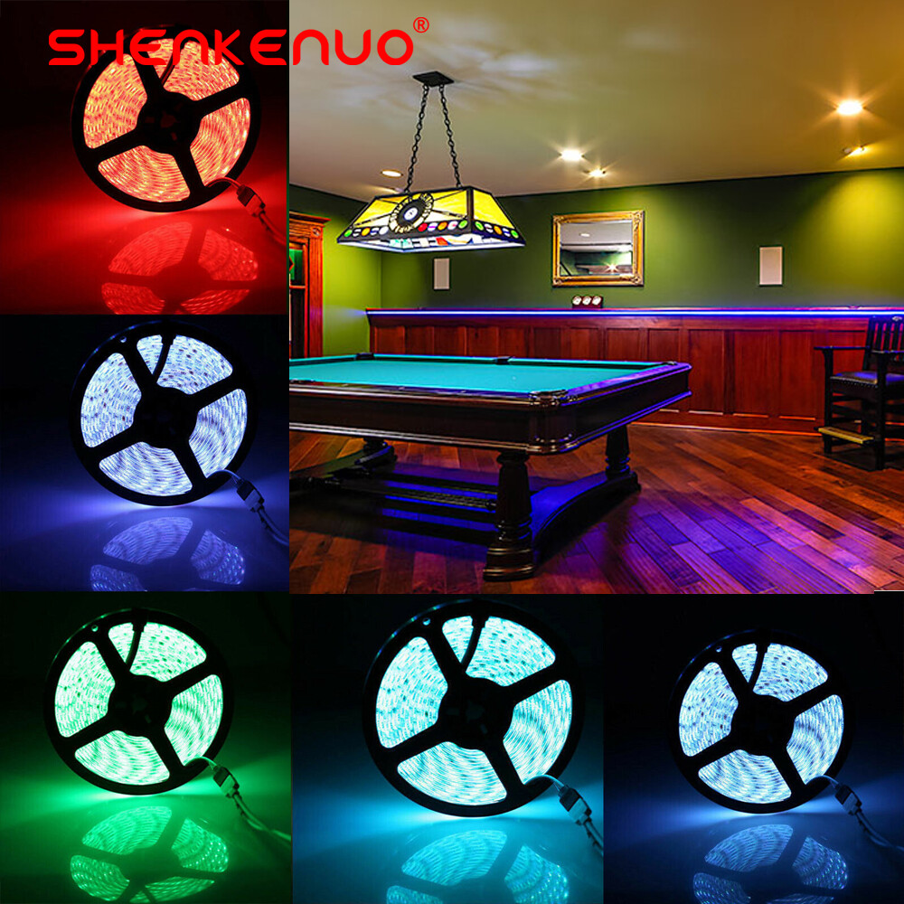 RGB LED Pool & Billiard Table Lighting KIT - light your pool table Felt - BRIGHT
