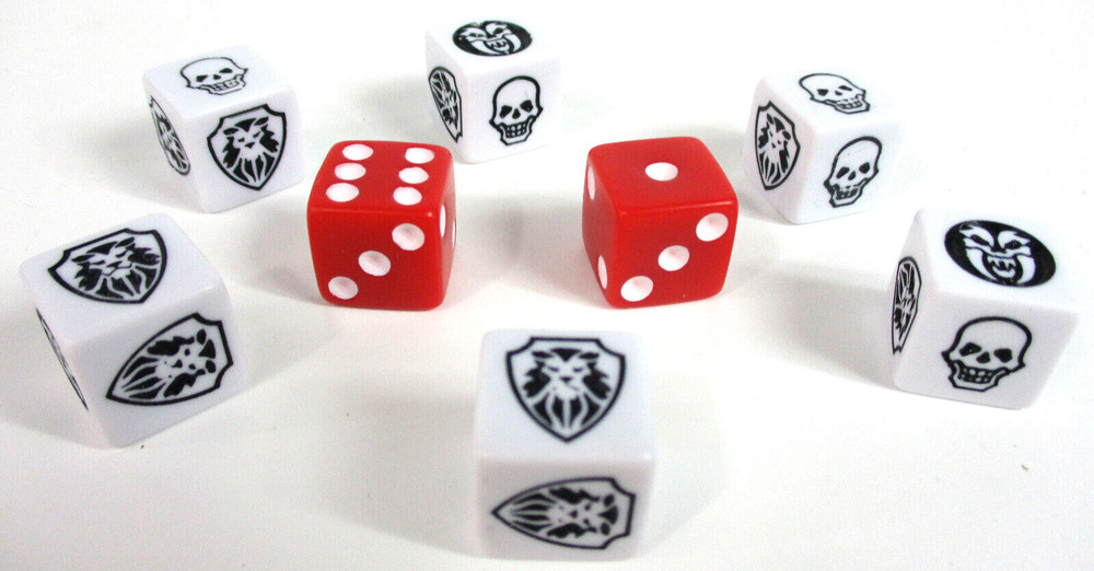 HEROQUEST: Complete DICE Set Avalon Hill NEW!!