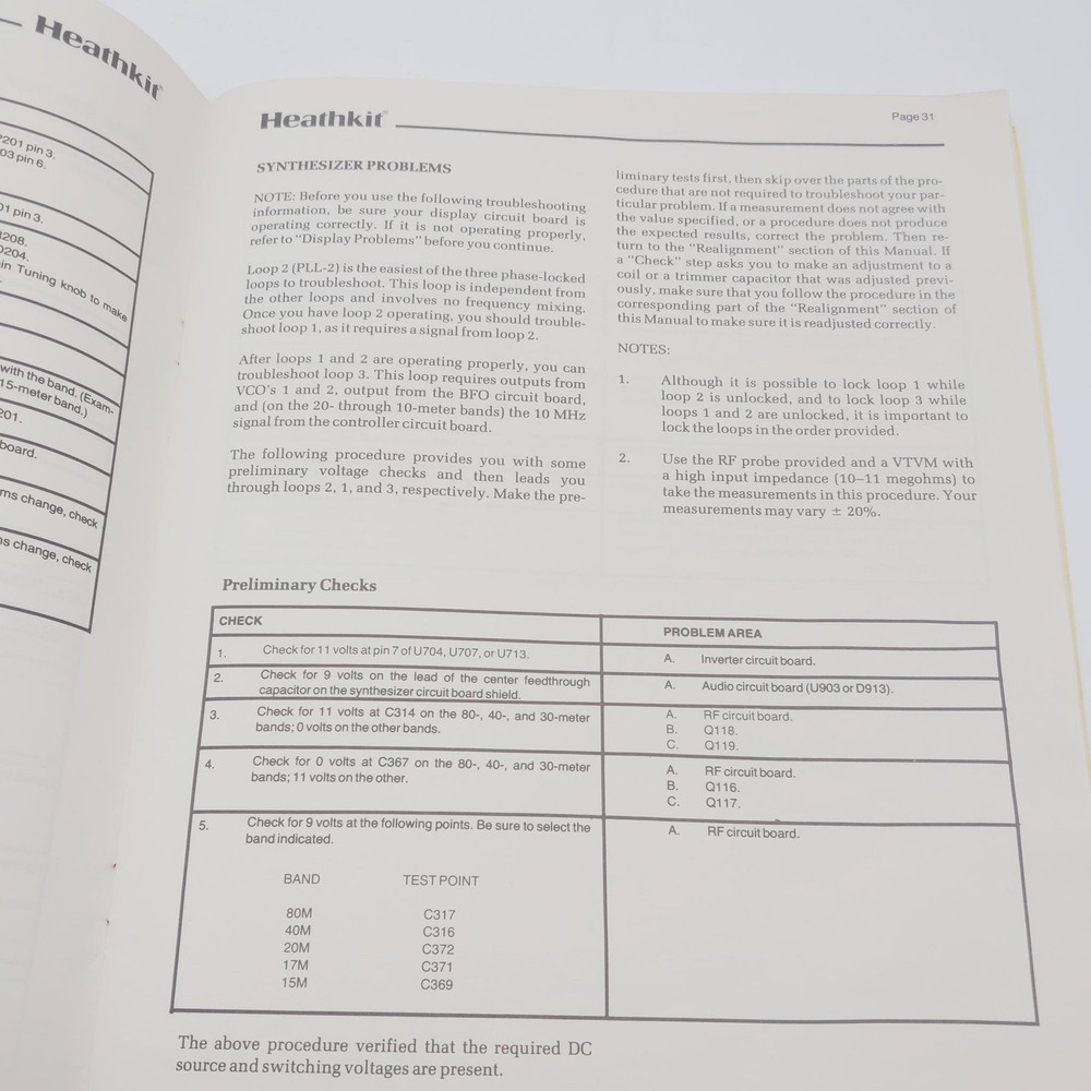 Heathkit HW-5400 SSB Transceiver Manual/Schematic/Layout Pullouts