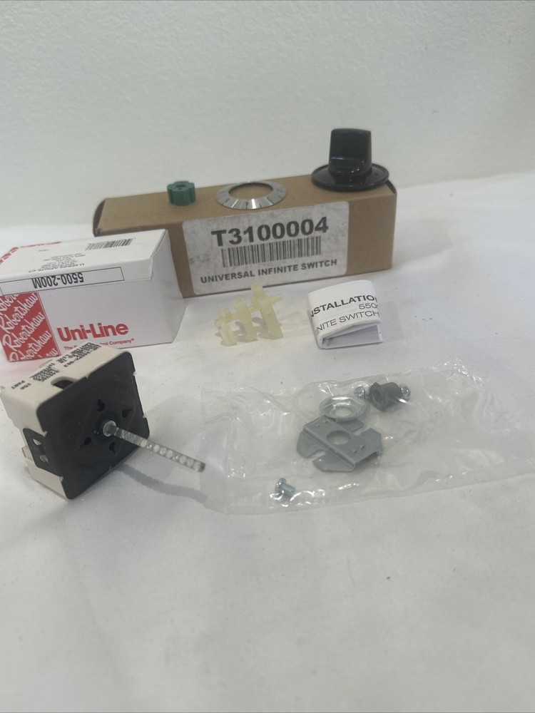 5500-200M Uni-Kit Universal Electric Range Infinite Switch Replacement
