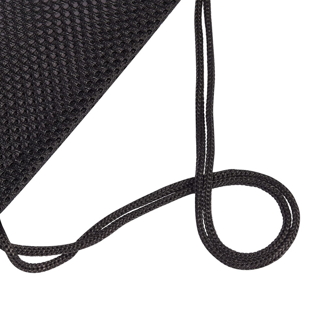 2-PACK Mesh Drawstring Bag, Mesh String Bag for Gym Laundry Seashell and Beach F