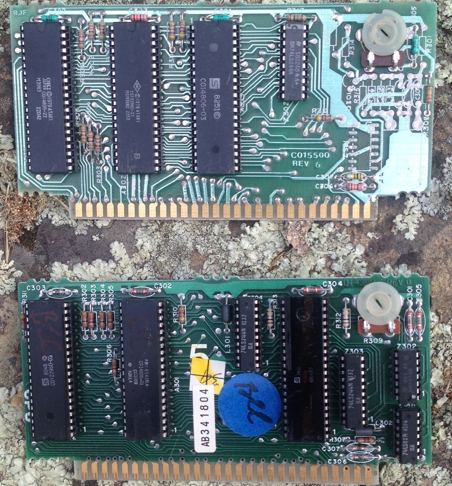 Atari 400/800 CPU(6502) PCB Tested Working with NTSC GTIA