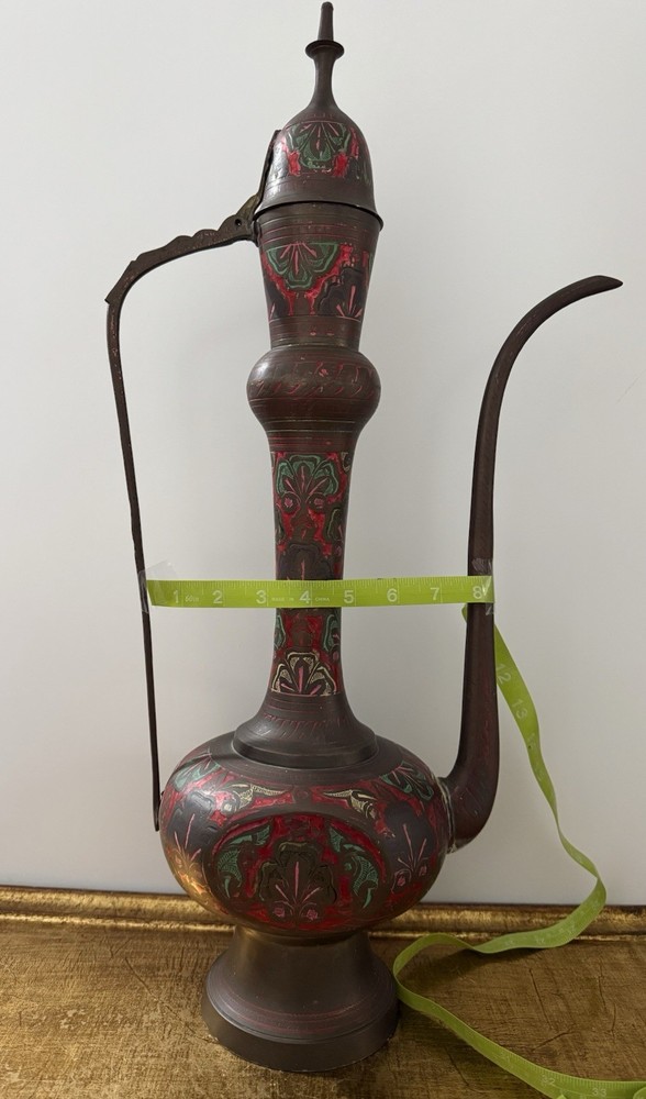 Brass Mughal Styled Surahi Multipurpose Jug