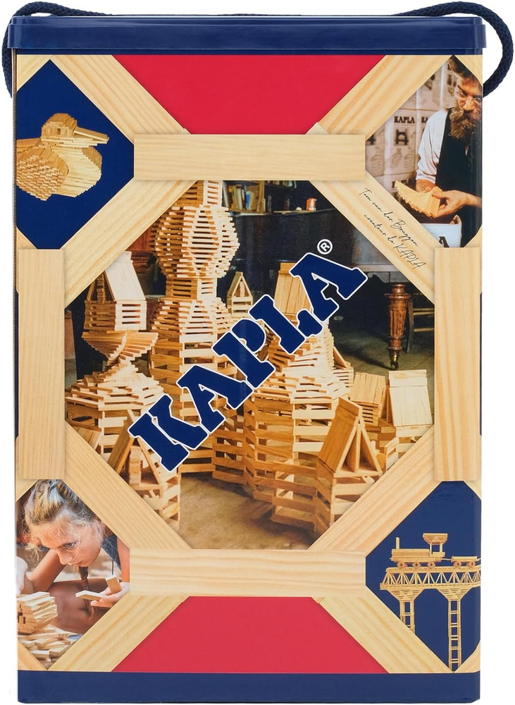Wooden Construction Kit 200 Bricks