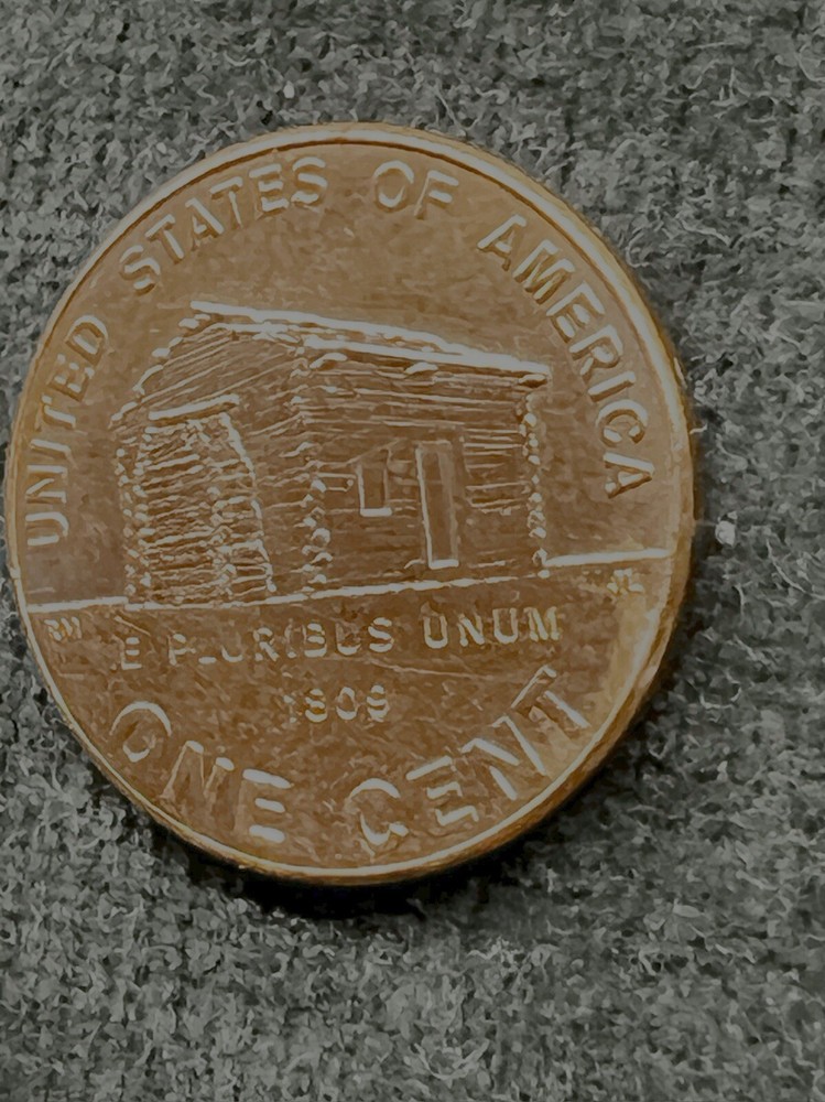 2009-D Bicentennial 1C ,LOG CABIN, Errors,VERY RED,VERY BEAUTIFUL! Great Value!!