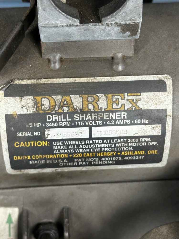 DAREX Drill Grinder/Sharpener HM058
