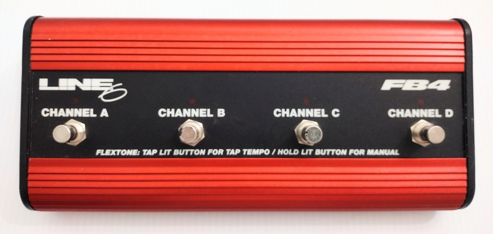 Line 6 FB4 Foot Controller Pedal UNTESTED NO CABLES