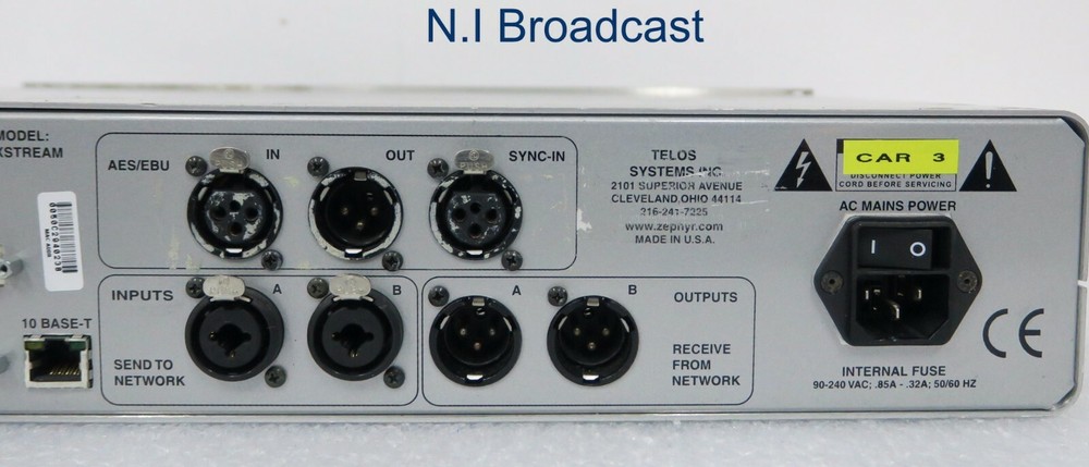 Telos Zephyr xstream ISDN audio codec from Telos
