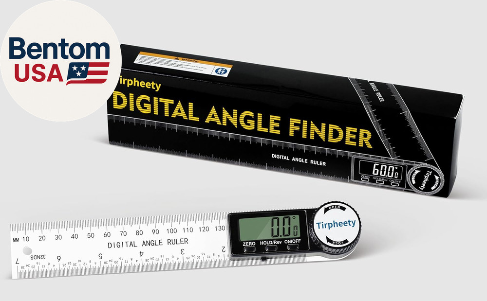 Digital Angle Finder Protractor, 3Rd Generation Quick Display Angle Gauge Ruler,