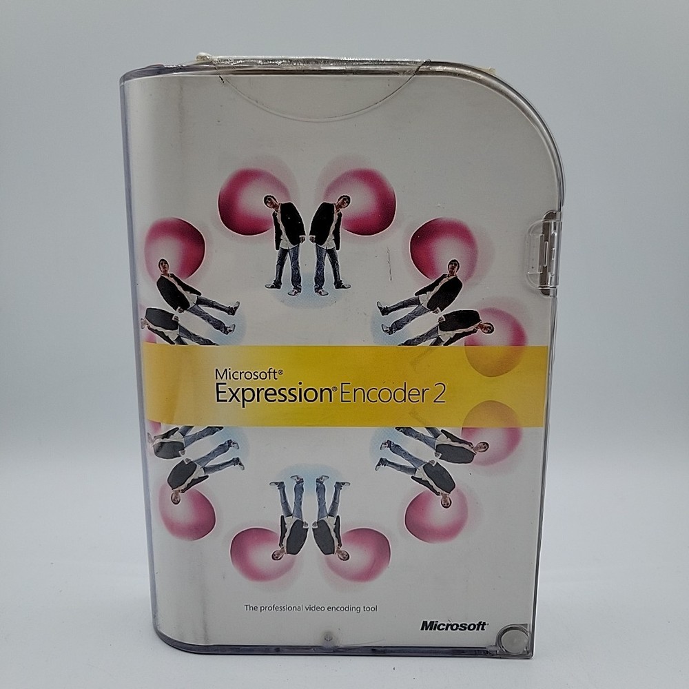 Microsoft Expression Encoder 2 for Windows X14-62172-01 Silverlight 2008