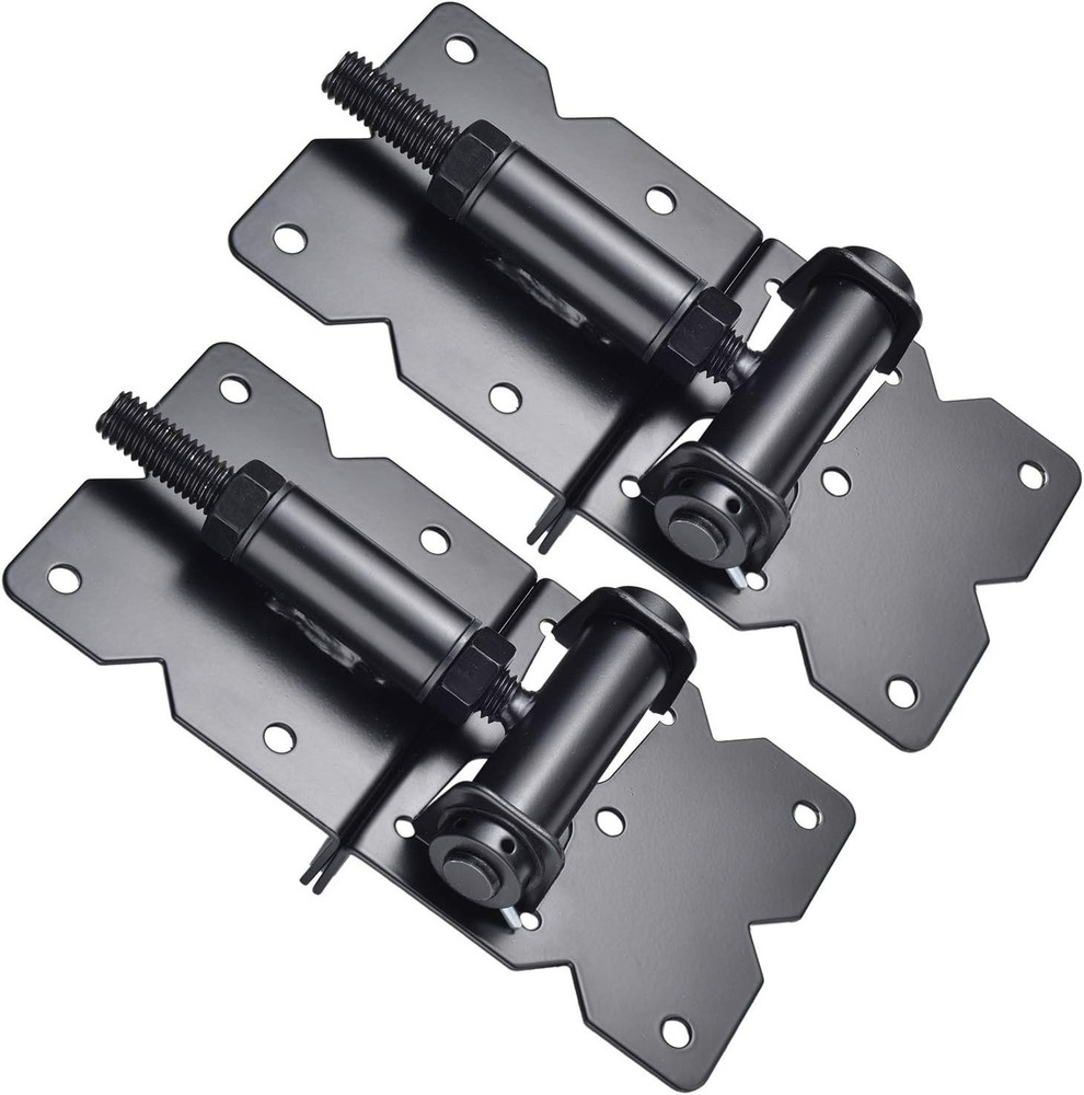 Gate Hinges with Installation Screws, 2 Set