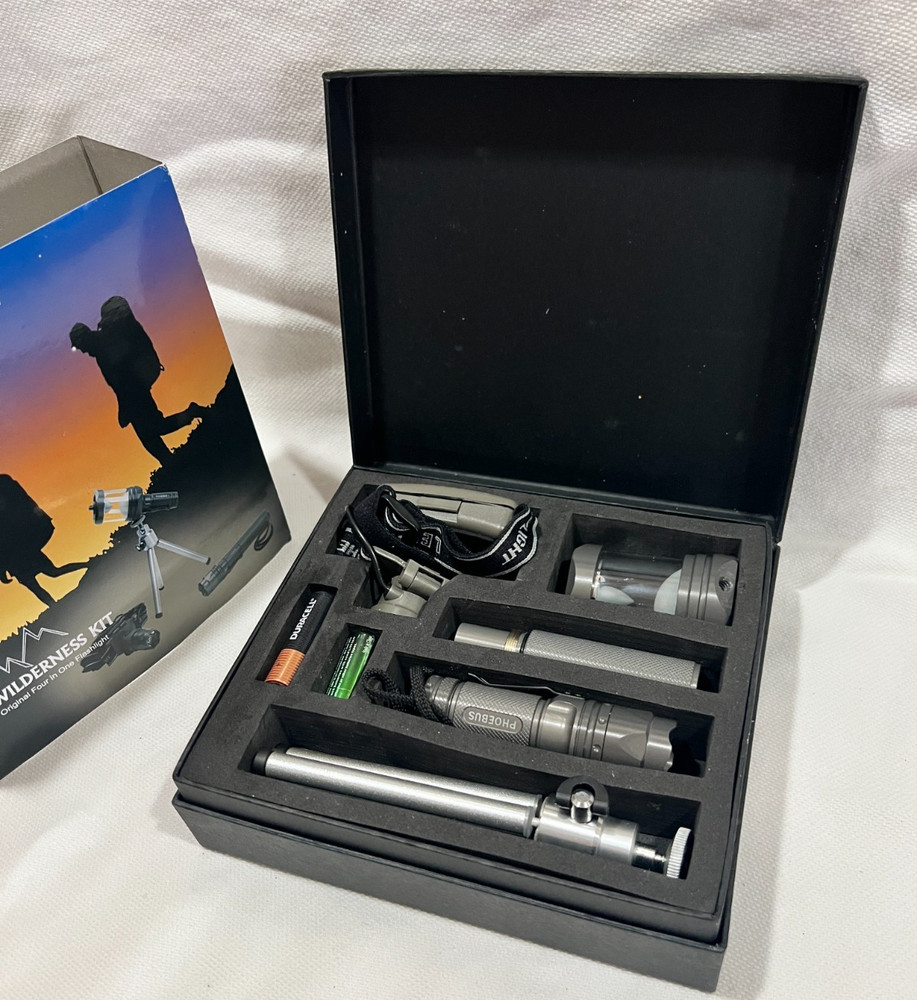 LED Flashlight - The Wilderness Kit Original Four in one