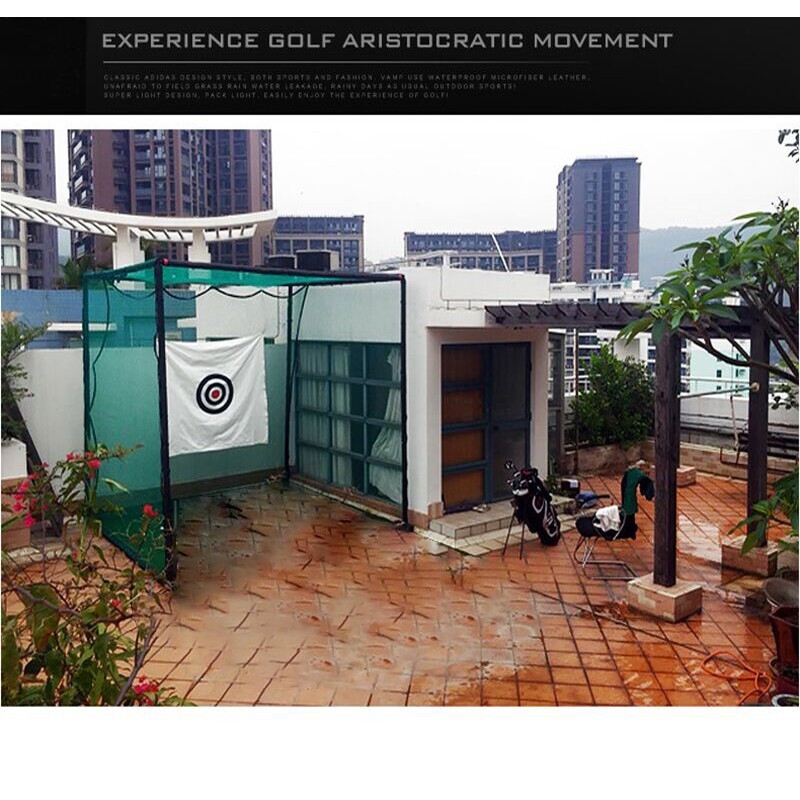 Golf Practice Hitting Target Driving Cage Training Aid Tool 9.8x9.8ft Foldable