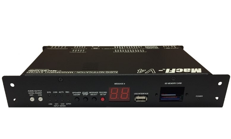 Mackenzie Labs MACFI-V4 Public Address/Mass Notification System