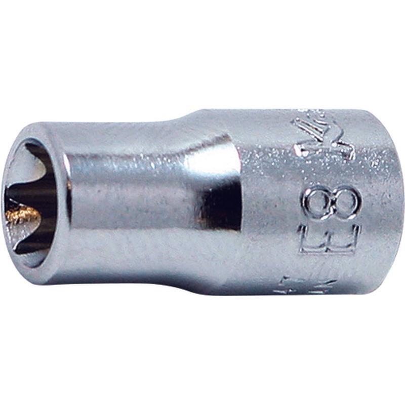Ko-ken 2425-E10 TORX 1/4"Sq. Drive Socket E10, L.22 mm