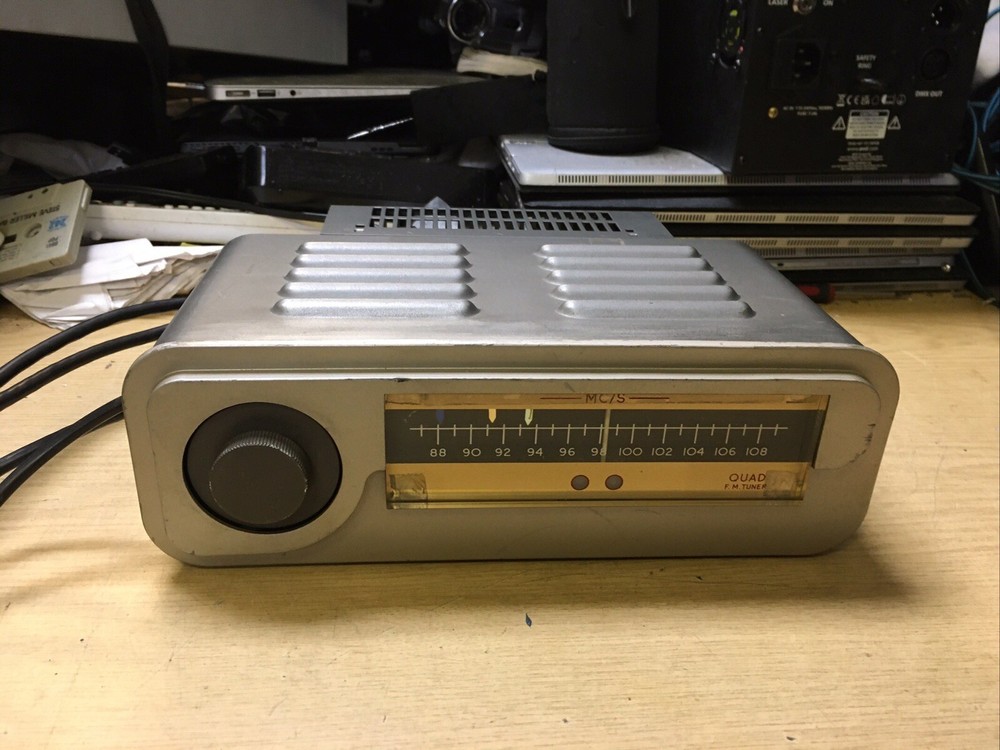 QUAD FM TUNER +  MULTIPLEX  DECODER - 100% UNTESTED - SPARES OR REPAIRS