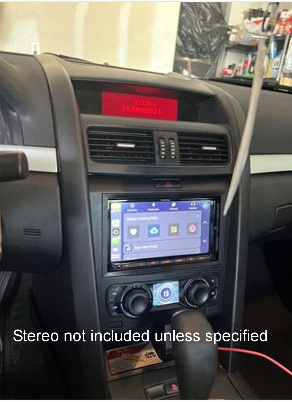 PONTIAC G8 AERPRO FASCIA INSTALL KIT SINGLE / DUAL ZONE 15W WIRELESS CHARGER