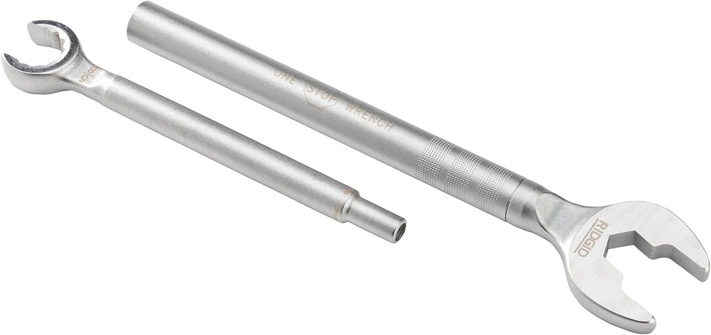 Efficient 2-in-1 Wrench for Plumbing Tasks - 150 ft-lbs Torque Capability
