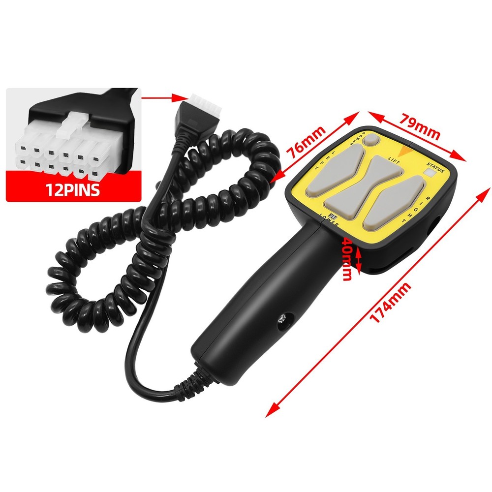 Handheld Snow Plow Controller For Meyer Diamond Snow Plow Blade E-47 E-57 E-60