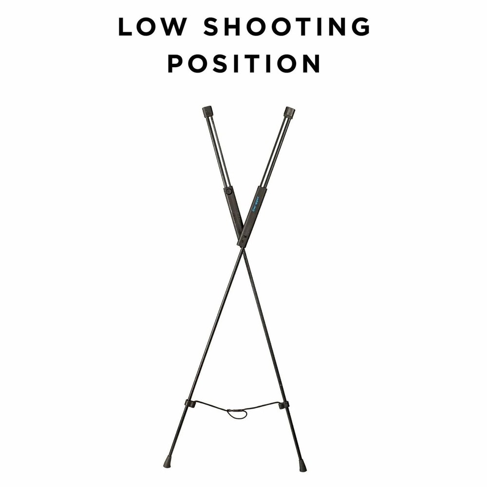 Stalker Lite Shooting Stick - Lightweight Compact Portable Quick-Deploy Adjus...