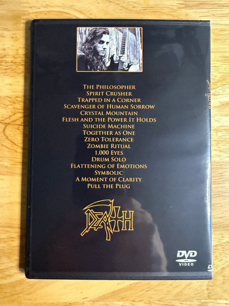 Death - Spritual Symbolic Perseverance - Live DVD Bulk LOT of 6 Chuck Schuldiner