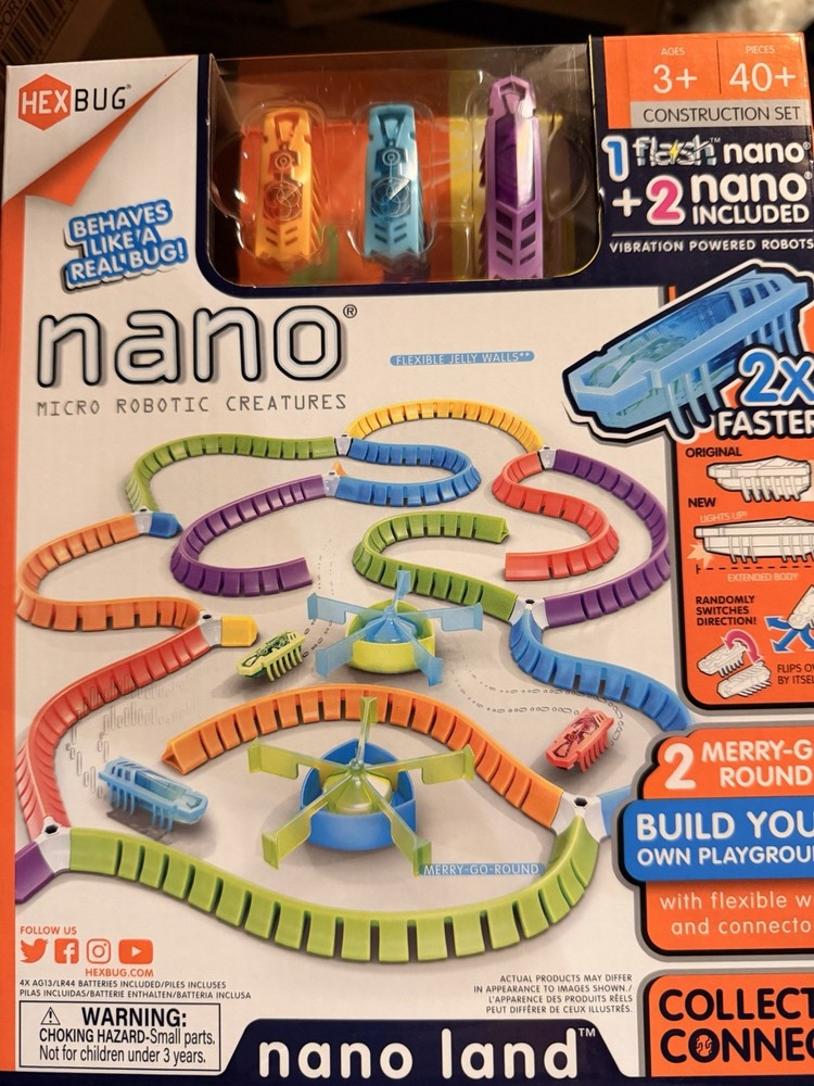 HEXBUG Nano Micro Robotic Creatures Set – NEW