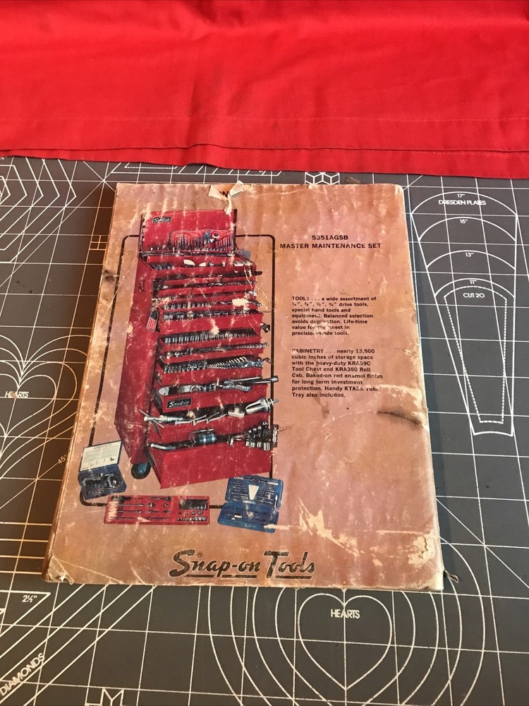 Vintage March 1979 Snap On Tools Book