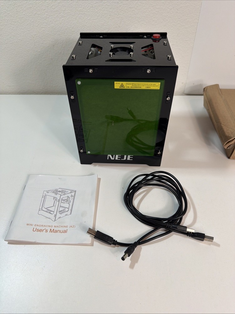 Small Laser Engraving Machine 6x8 IN With Some Testing Samples