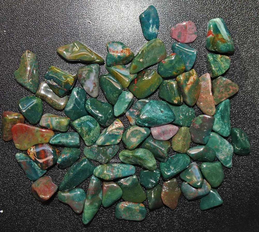 Fancy Jasper - 5 ounces Medium/Small Tumbled Stones rt545b