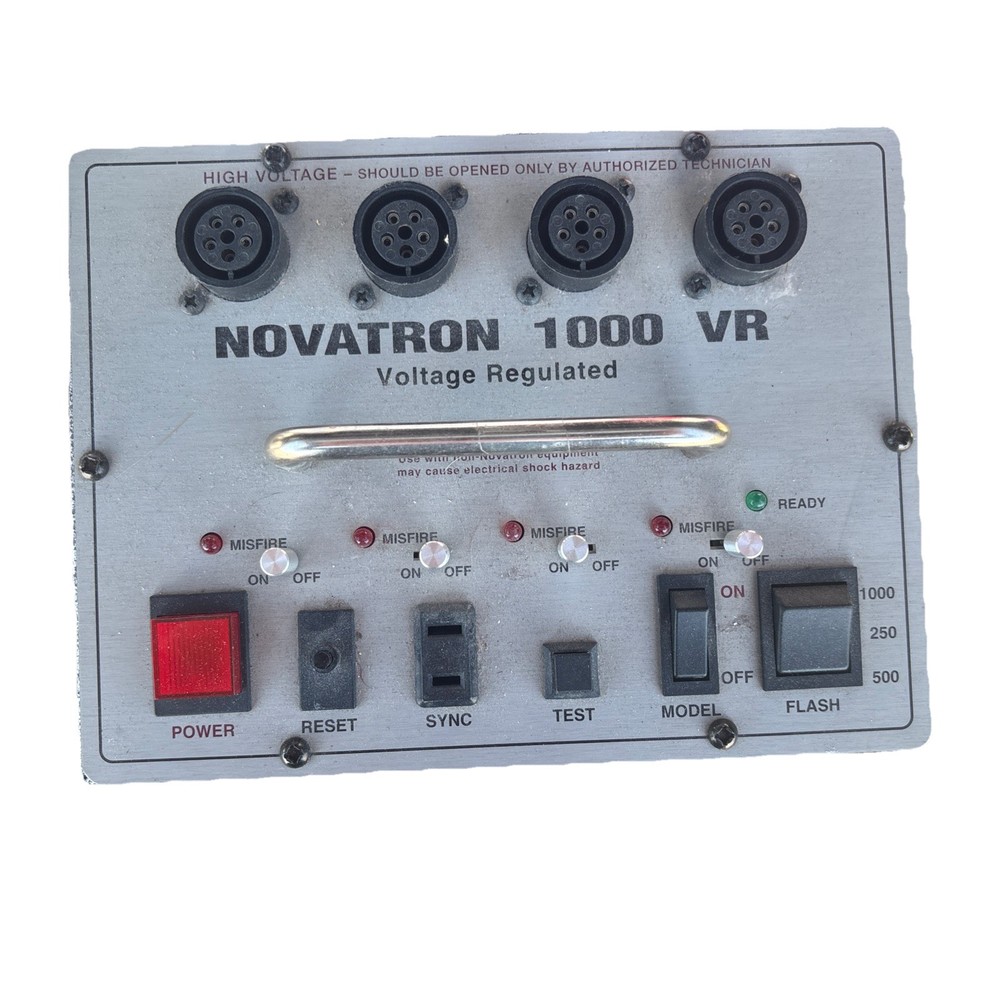 Novatron 1000 Studio Power Pack No Cords No Lights