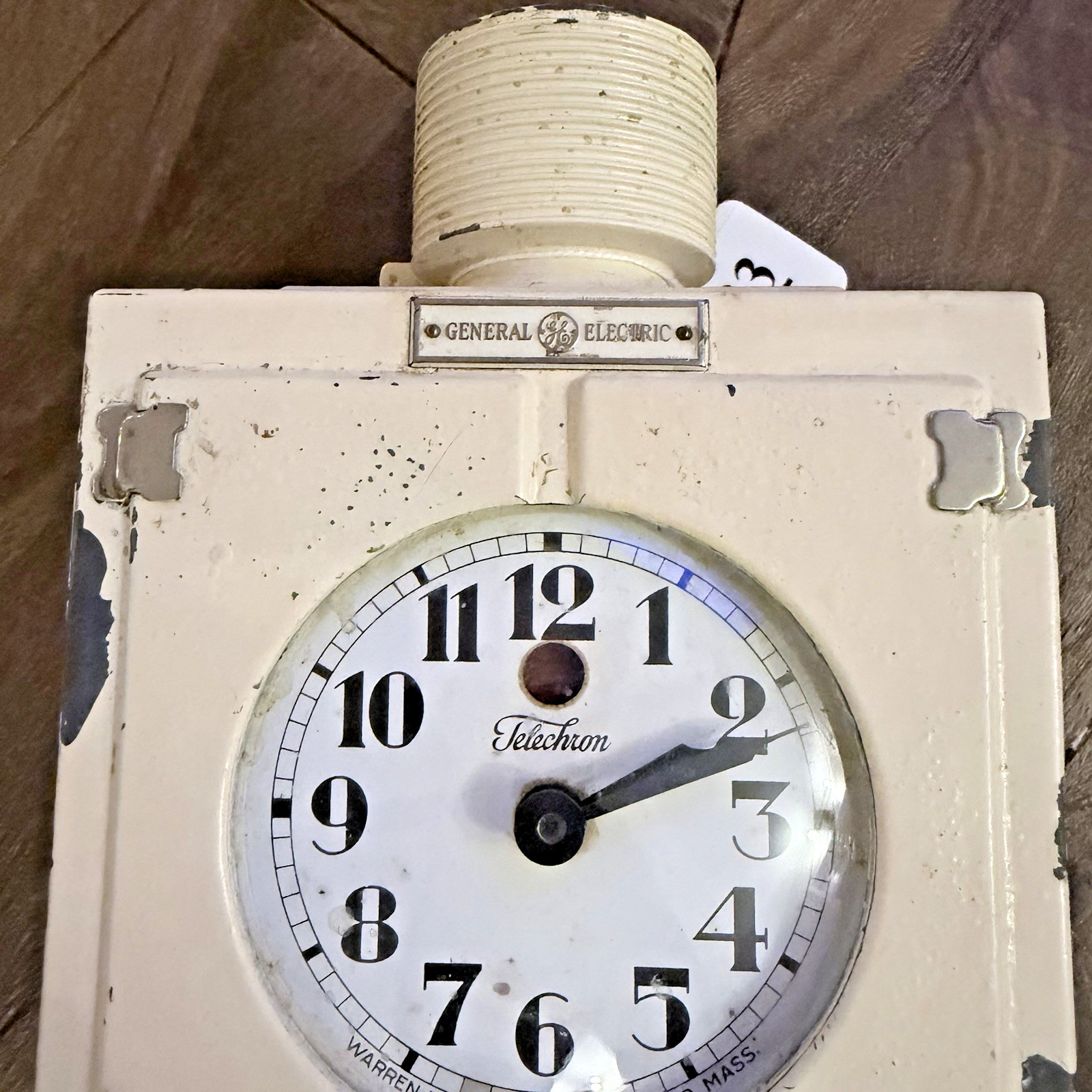 Vintage Telechron General Electric Rare Refrigerator Clock