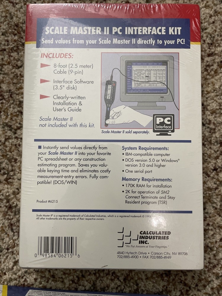 Scale Master 2 & Scale Master 2 PC Interface Kit READ