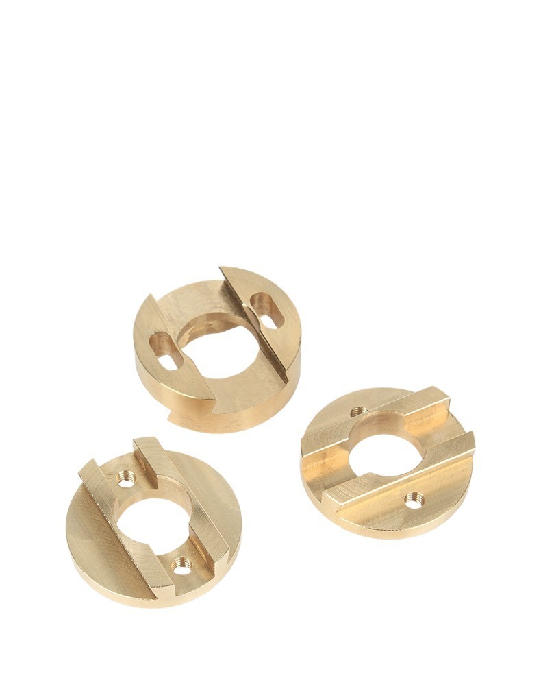 Brass Coupling for 3D Printer Z For STABILIZER Threaded Hole for T8 Screw Use