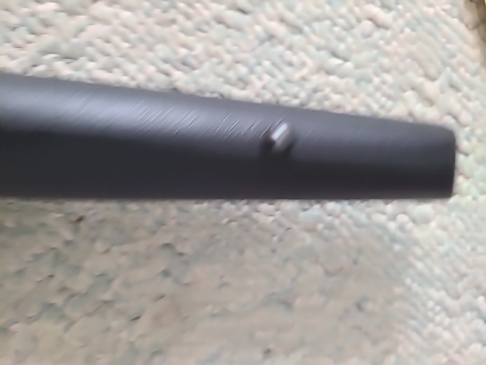 Knight Black Knight Muzzleloader Solid Black Stock With Buttpad Sling Swivels