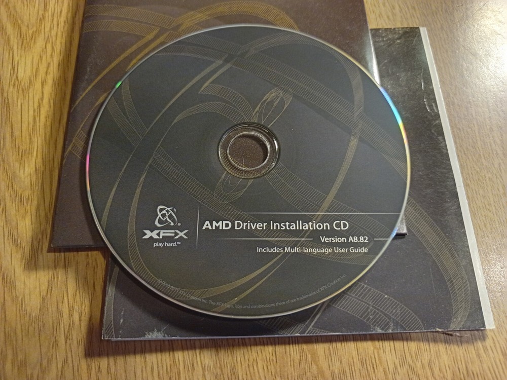 XFX AMD Driver Installation CD (Version A8.82)