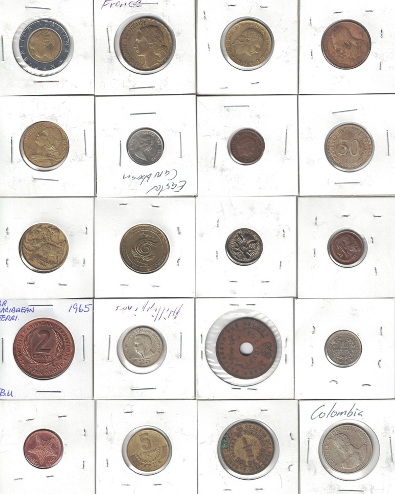 WORLD COIN LOT.