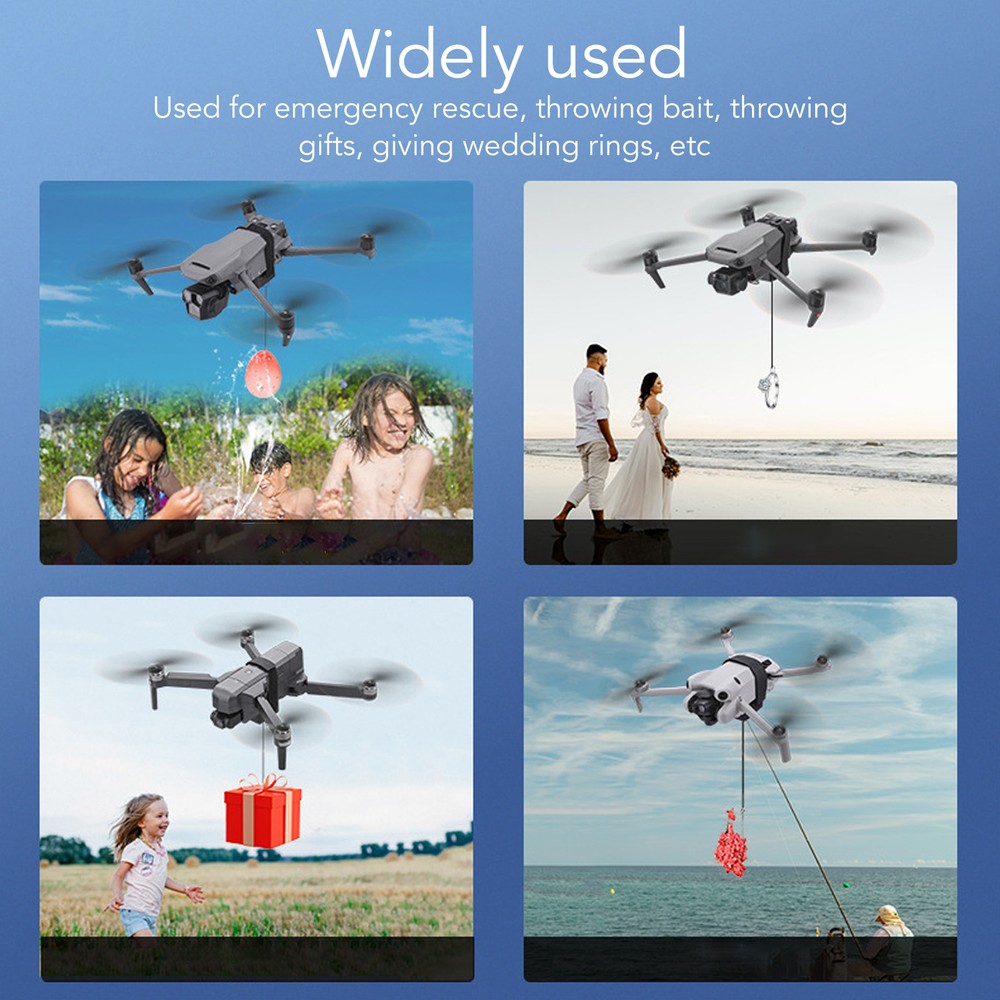 Airdrop System Drone Payload Transport Release Device For Mini 4 Pro For