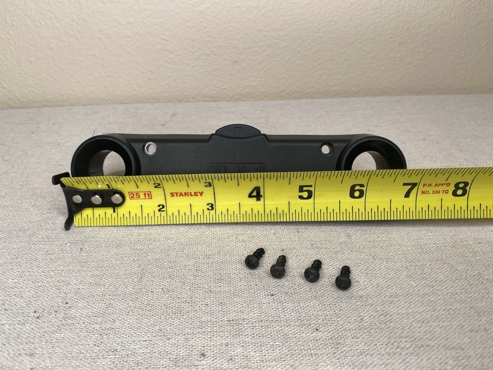 Tumi Replacement Suitcase Luggage Retractable Push Button Handle Top Plate Only