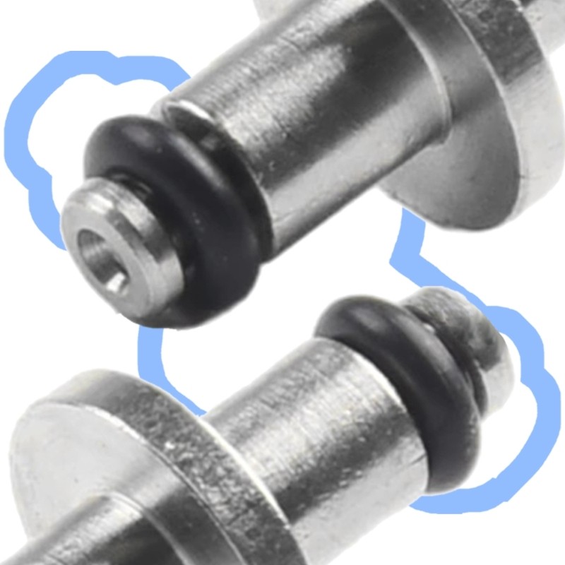 2pack Heavy Type Diving Spools Rotating Fitting Professional Swivels Spools