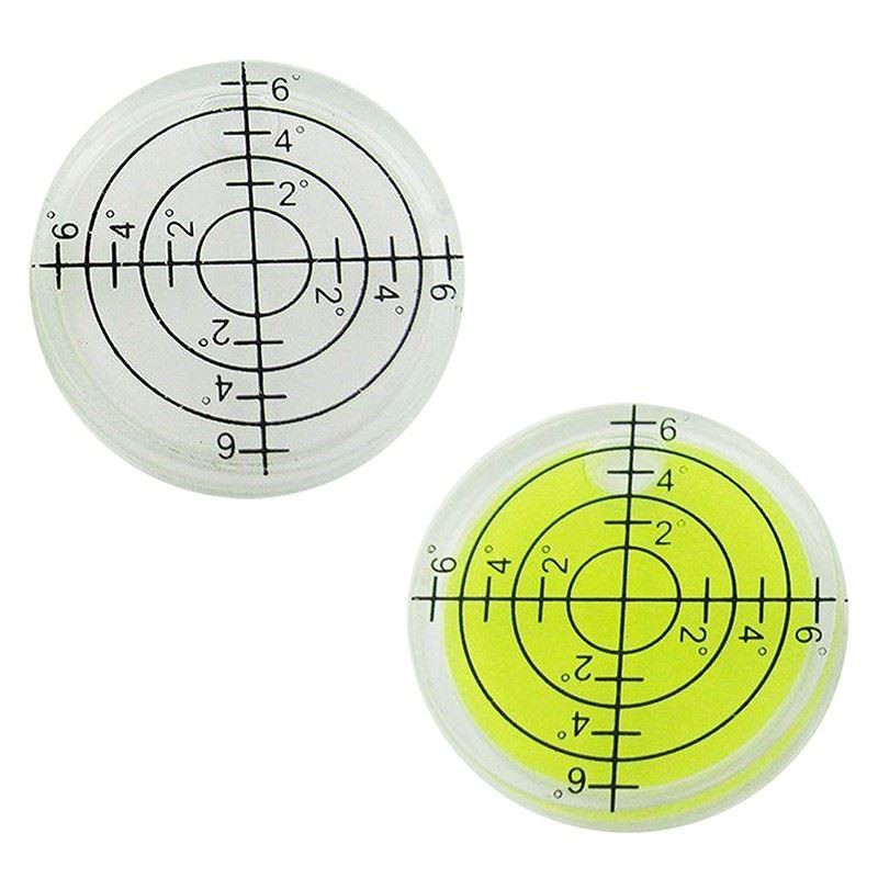 32 7mm Acrylic level Round level Accessories green