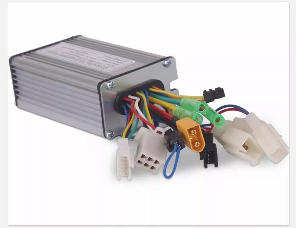 Electric Bicycle Controller 36V/48V Waterproof Connector Sine Wave Controller
