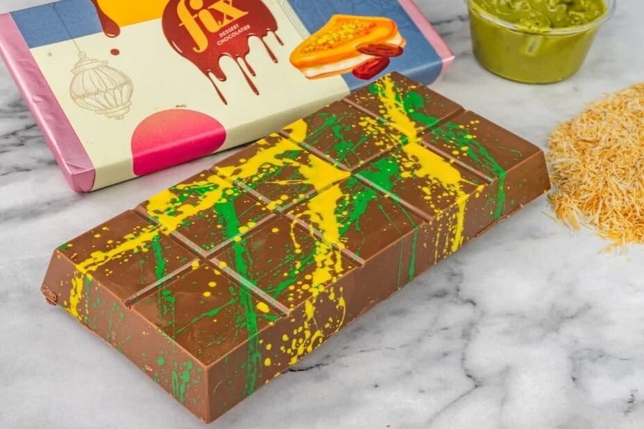 Fix Dubai Viral Kunafah Chocolate Pack Of 5, FIX Can't Get Knafeh of It Chocolat