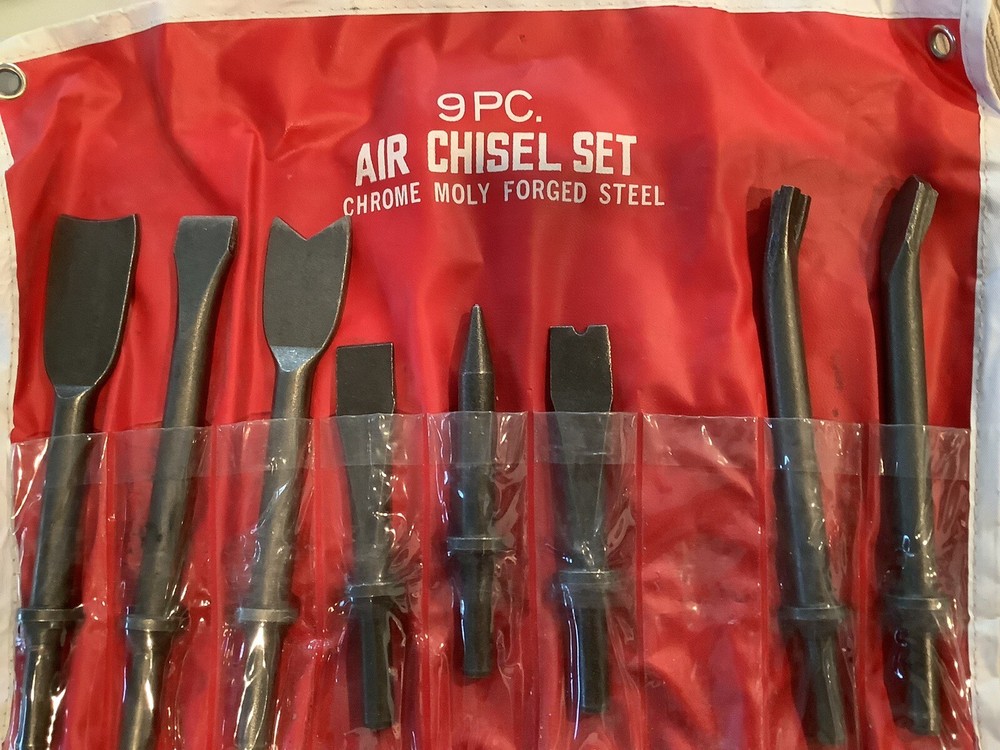 9 PC Air Chisel Set