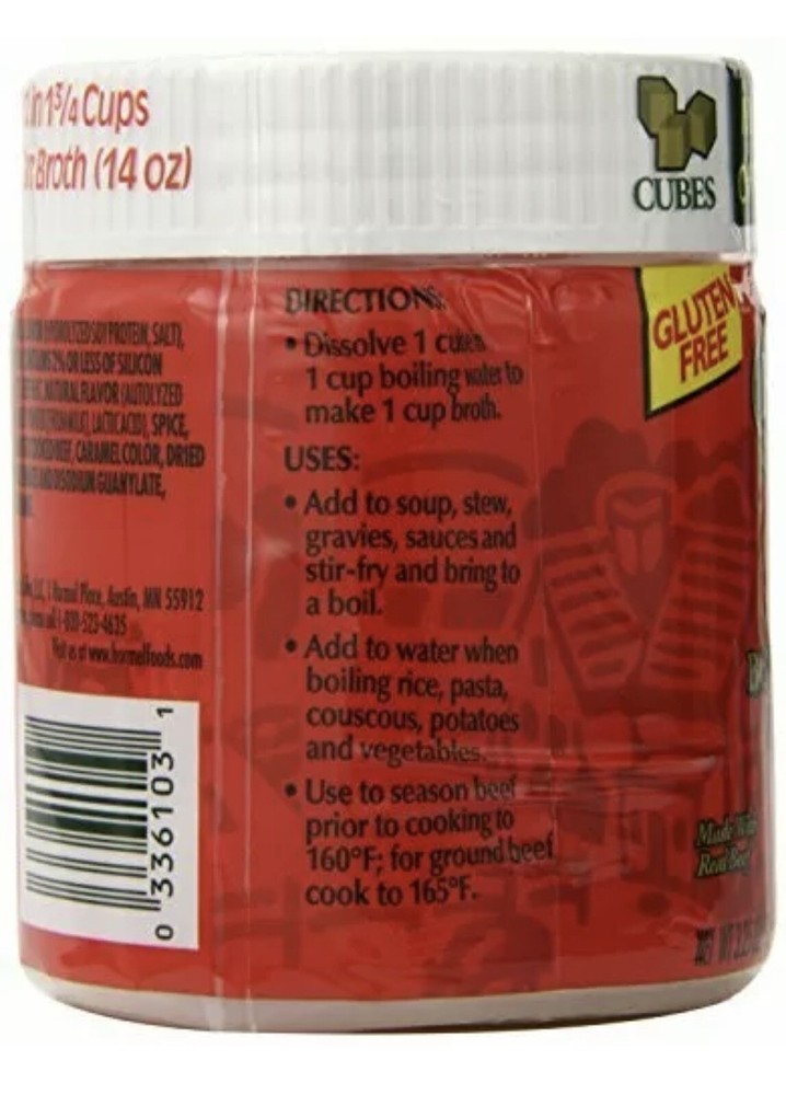 Herb-Ox Beef Bouillon Cubes, 25-Count