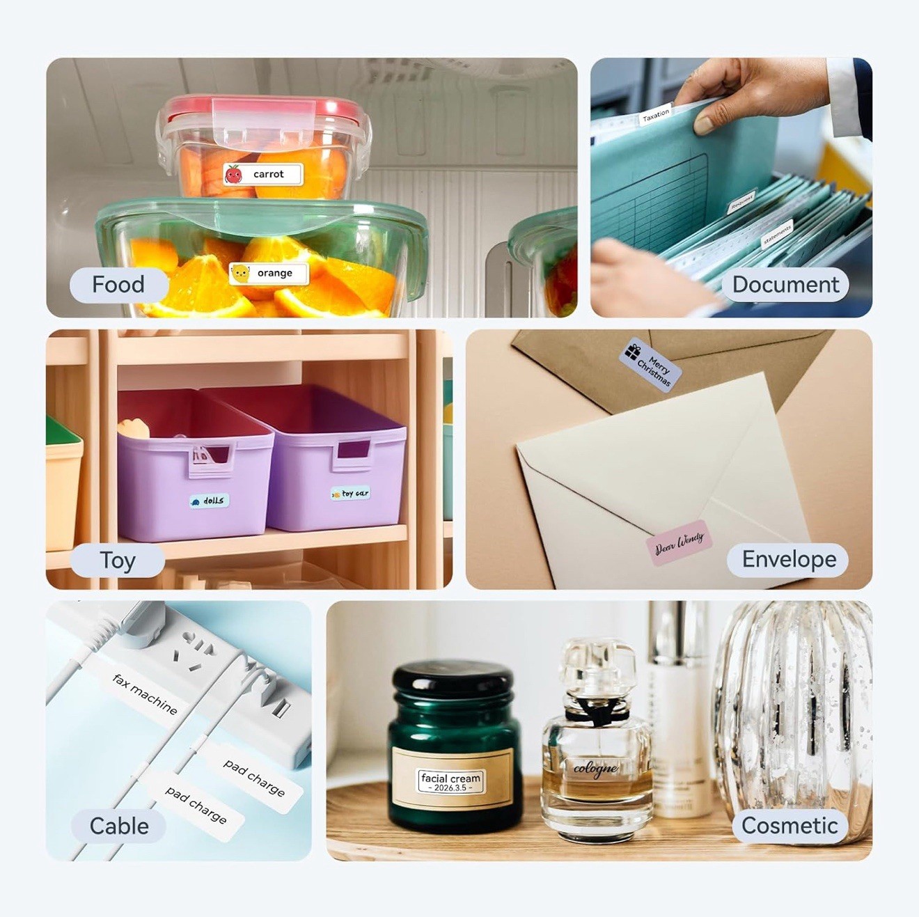 New NIIMBOT D110 Label Maker Machine Portable Bluetooth Thermal Sticker Labeler