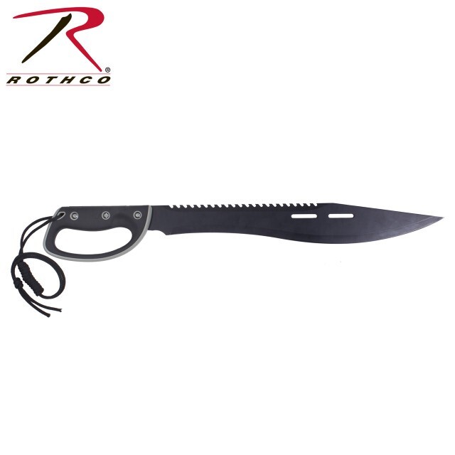 Rothco 18" D-Handle Sawback Machete