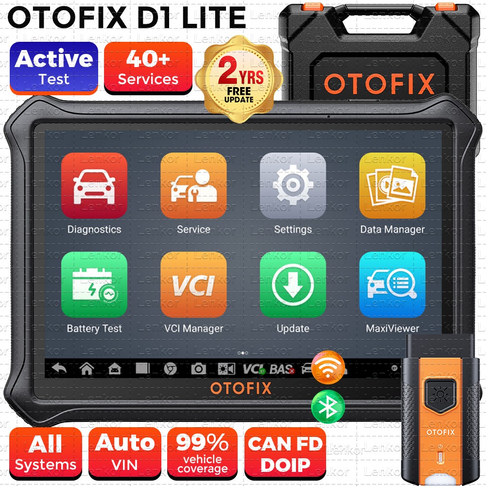 2025 OTOFIX D1 Lite Bidirectional Full System Diagnostic Tool Key Coding Scanner