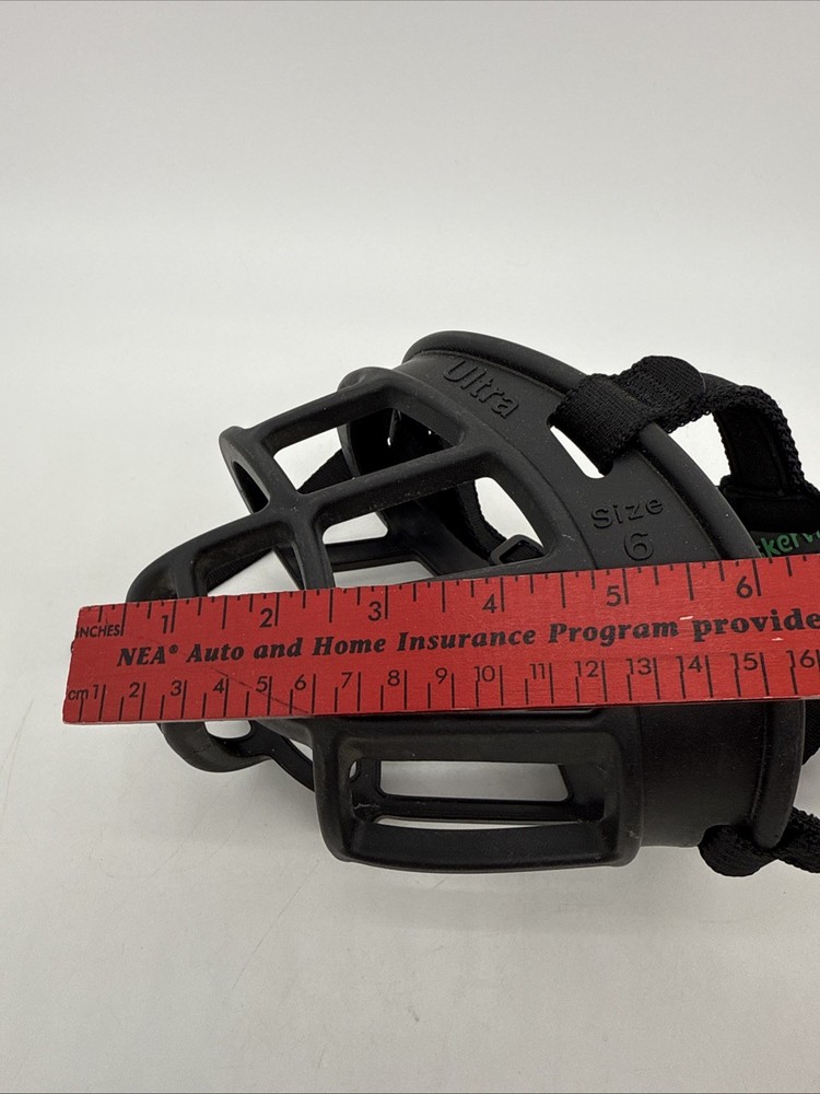 Baskerville Ultra Muzzle Adjustable Dog Training Guard Size 6 Medium/large Dogs