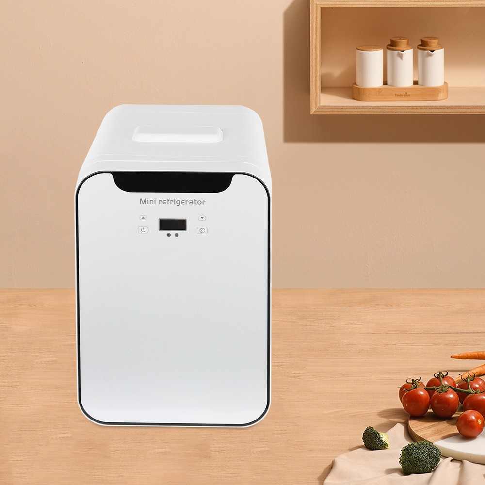 20L Mini Fridge Multifunctional Semiconductor Refrigeration Fridge Countertop US