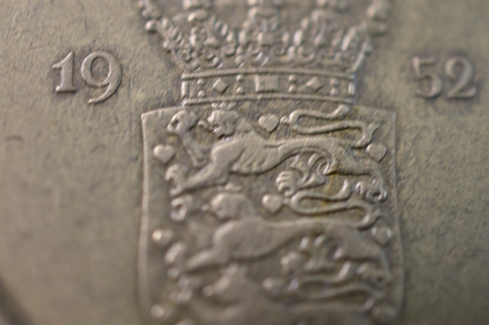 DENMARK 1952 2 KRONER